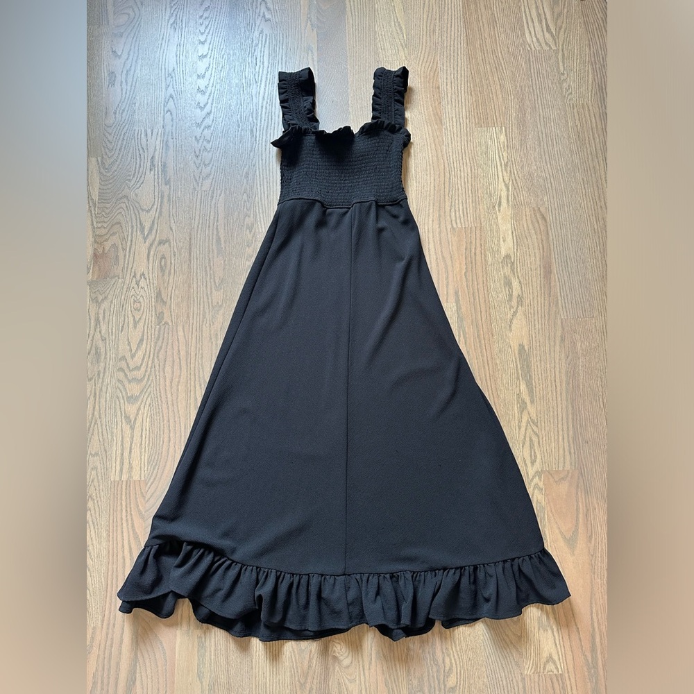 Ganni black sundress